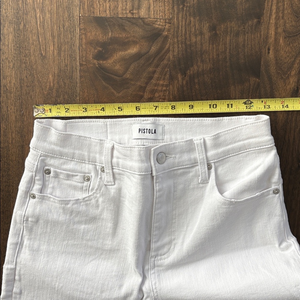 PISTOLA - CHARLIE WHITE HIGH RISE CLASSIC STRAIGHT JEANS - Picture 6 of 9